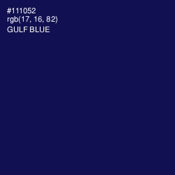 #111052 - Gulf Blue Color Image